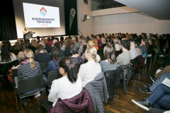 Rankweil am 15.11.2024 LKH Landeskrankenhaus Rankweil, Tagung Wundmanagement, Eroeffnung Prim. Robert Strohal, Referent Hauke Cornelsen