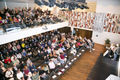 Rankweil am 15.11.2024 LKH Landeskrankenhaus Rankweil, Tagung Wundmanagement, Eroeffnung Prim. Robert Strohal, Referent Hauke Cornelsen