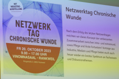 Rankweil am 20.10.2023  LKH Rankweil Netzwerktag chornische Wunde im Vinomnasaal Rankweil,